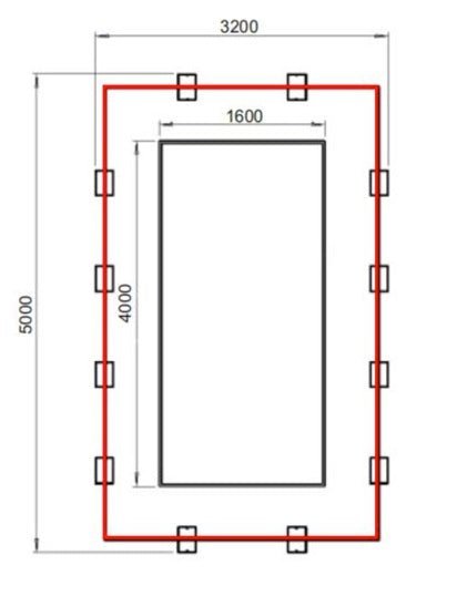 SOFT BOX LED LIGHT + 12 SURROUNDING FLOOD LIGHTS: GL/1013 - Get Lit LED Lighting Store