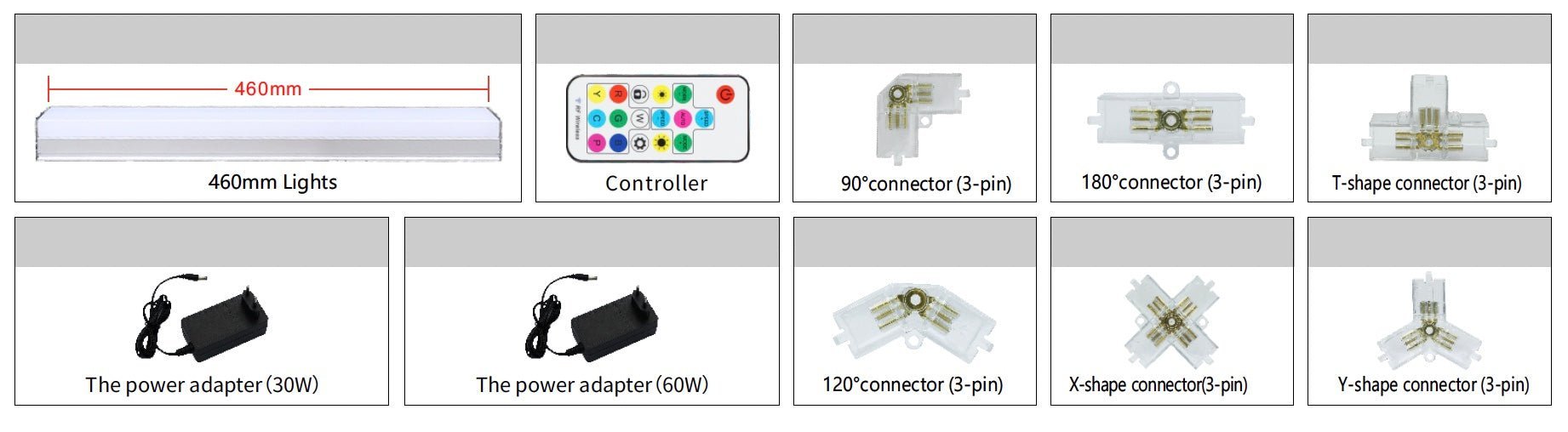 2 Hex RGB Hexagrid LED Lighting system - Get Lit LED Lighting Store