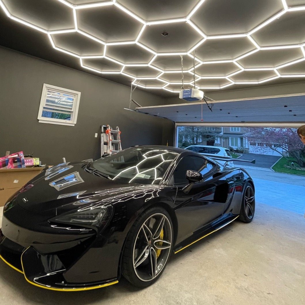 5.7m X 5.7m / 18.7ft X 18.7ft HEXAGRID LED LIGHTING SYSTEM - Get Lit LED Lighting Store