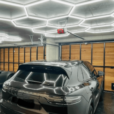 4.13m X 4.76m / 13.54ft 15.61ft HEXAGRID LED LIGHTING SYSTEM - Get Lit LED Lighting Store