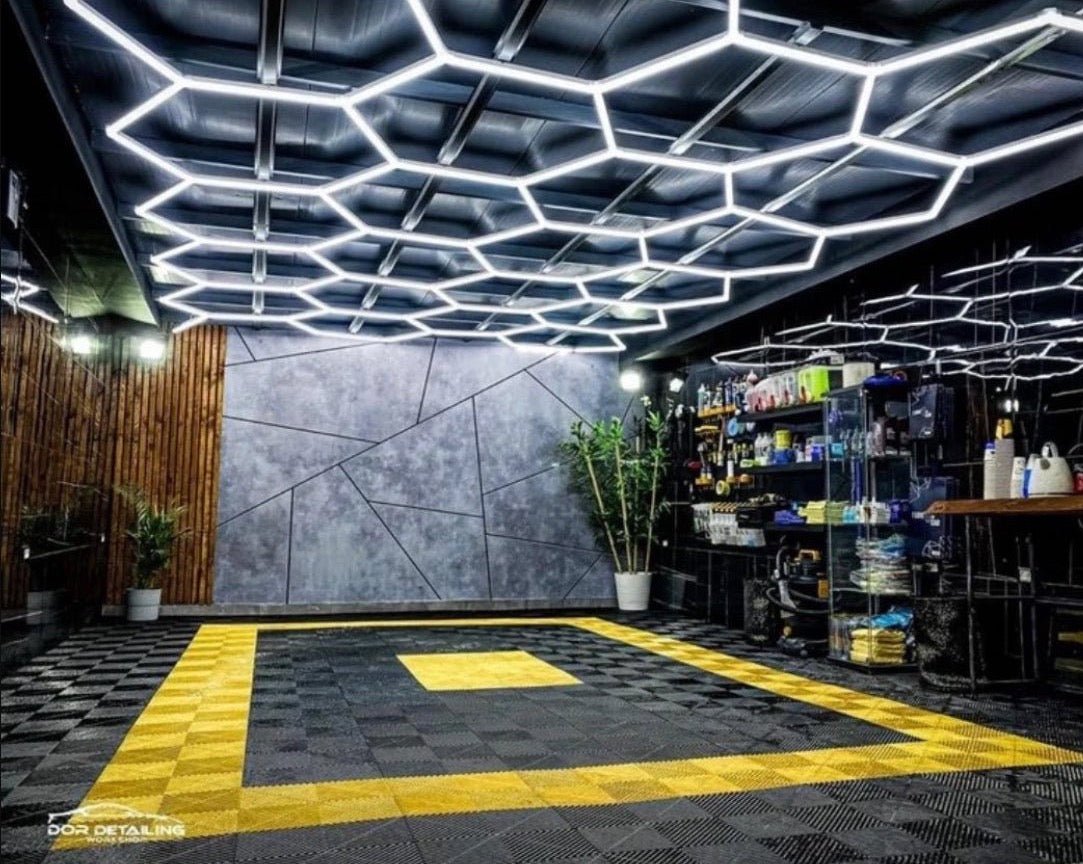 Interlocking Vented Garage Floor Tiles - Get Lit LED Lighting Store