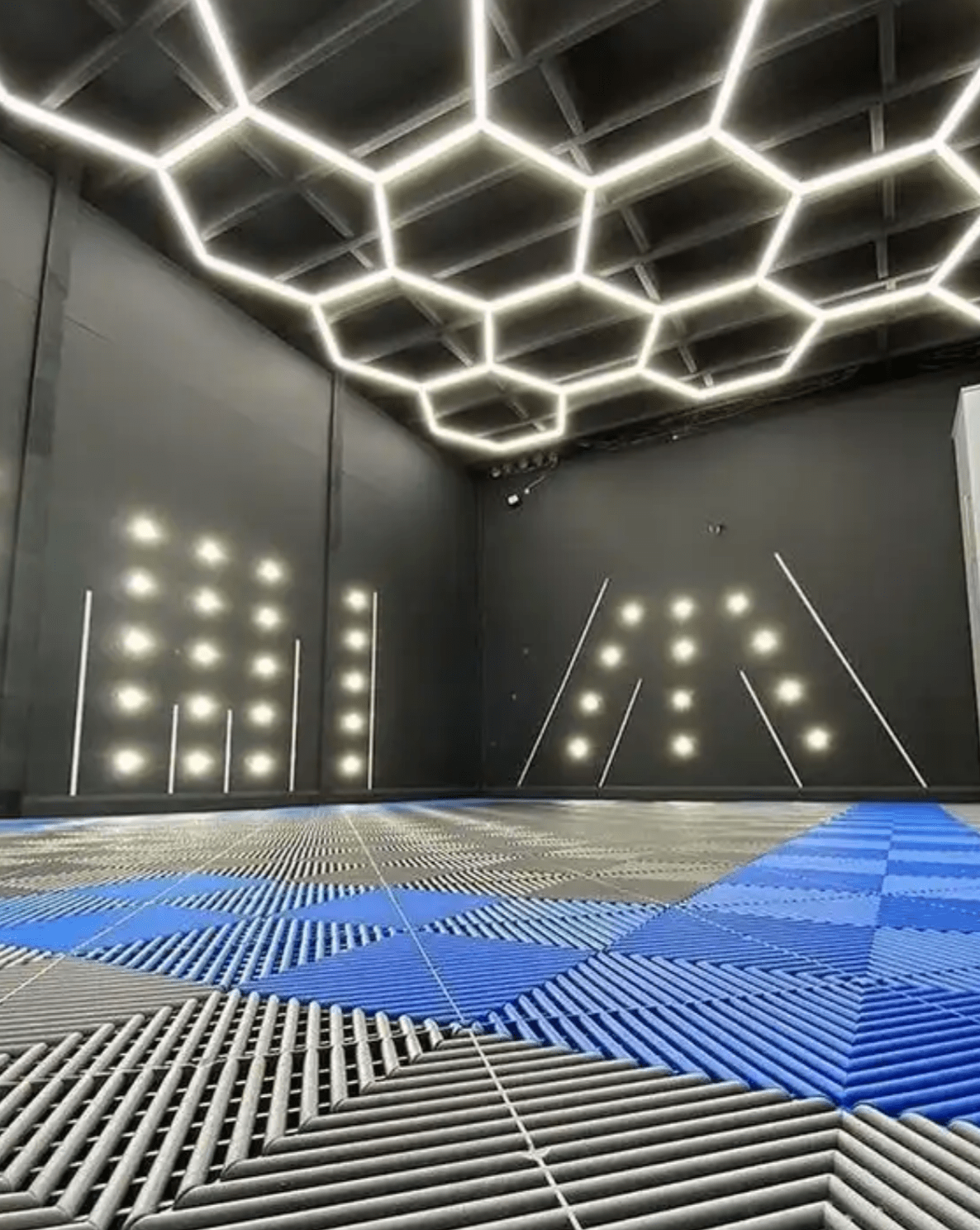 Interlocking Vented Garage Floor Tiles - Get Lit LED Lighting Store