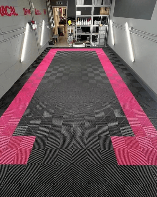Interlocking Vented Garage Floor Tiles - Get Lit LED Lighting Store
