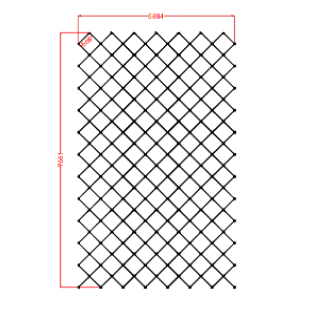 6m x 10m / 19.69ft x 32.81ft Diamond Grid Led Lighting System - Get Lit LED Lighting Store