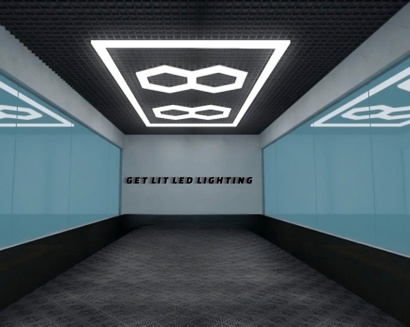 WIDE DUO HEXAGRID LED LIGHT GL/1018 - Get Lit LED Lighting Store