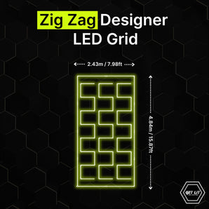 ZIG ZAG DESIGNER LED GRID - Get Lit LED Lighting Store
