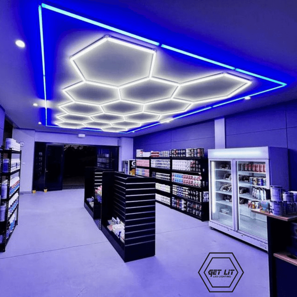 Exploring the Mesmerizing Beauty of Hexagon LED Lights - Get Lit LED Lighting Store