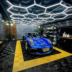 Double Garage Package Lighting & Floor Tiles