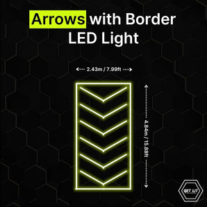ARROWS WITH BORDER LED LIGHT GL/3038 - Get Lit LED Lighting Store