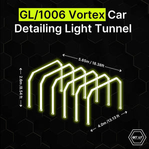 GL/1006: Vortex Car Detailing Light Tunnel - 240mm - Get Lit LED Lighting Store