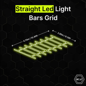 Straight Led Light Bars Grid Gl/A40 - Get Lit LED Lighting Store