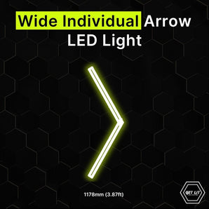 WIDE INDIVIDUAL ARROW LED LIGHT - Get Lit LED Lighting Store