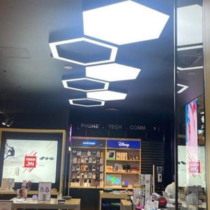 HEXAGON PENDANT LED LIGHT GL/C201 - Get Lit LED Lighting Store
