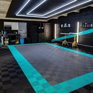 Interlocking Vented Garage Floor Tiles - Get Lit LED Lighting Store