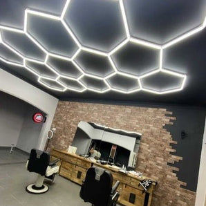 SINGLE GARAGE HEXAGRID LED LIGHTING SYSTEM - Get Lit LED Lighting Store