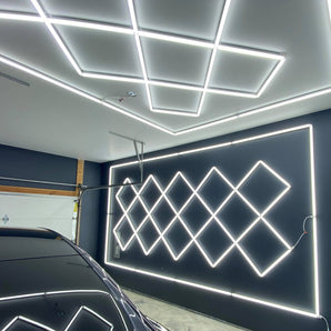 TRIO SQUARE GRID LED LIGHT GL/2018 - Get Lit LED Lighting Store