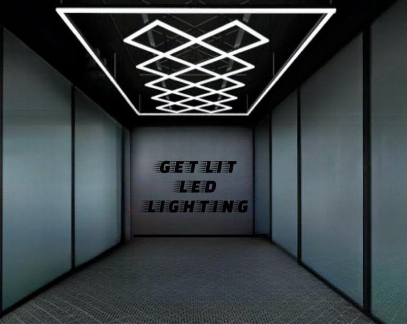 Trio Diamond Grid Led Light Gl/2018 - Get Lit LED Lighting Store
