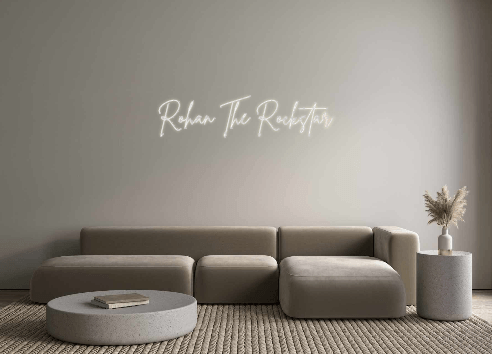 Custom Neon: Rohan The Roc... - Get Lit LED Lighting Store