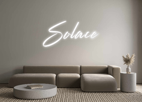 Custom Neon: Solace - Get Lit LED Lighting Store