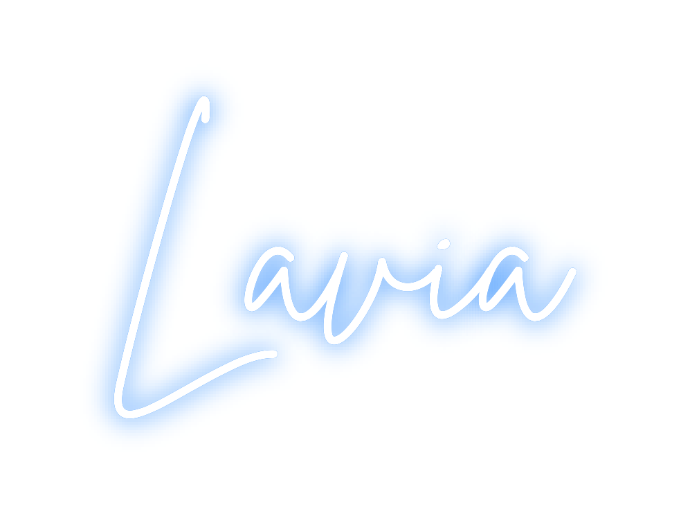 Custom Neon: Lavia - Get Lit LED Lighting Store