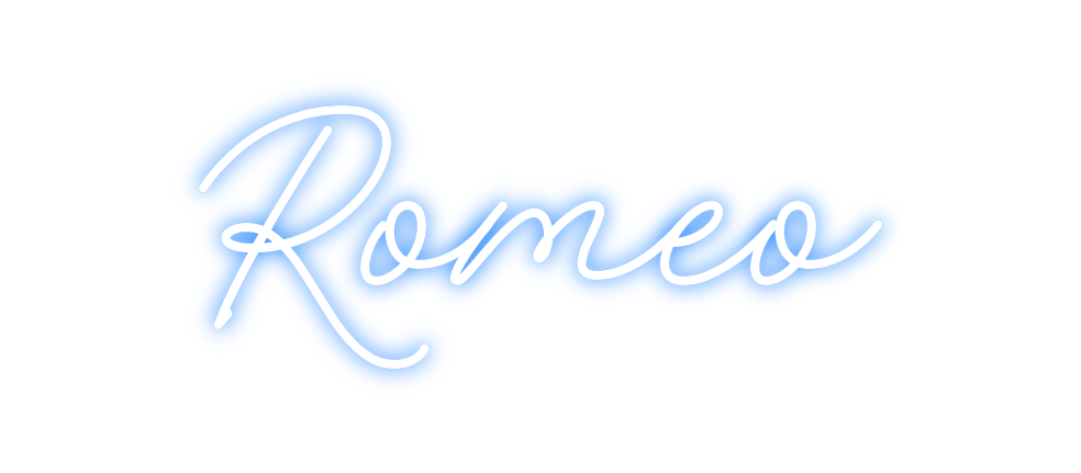 Custom Neon: Romeo - Get Lit LED Lighting Store