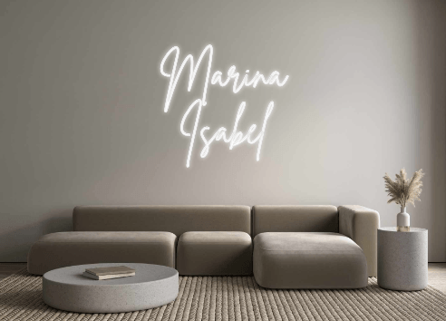 Custom Neon: Marina Isabel - Get Lit LED Lighting Store