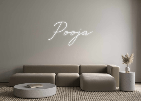 Custom Neon: Pooja - Get Lit LED Lighting Store