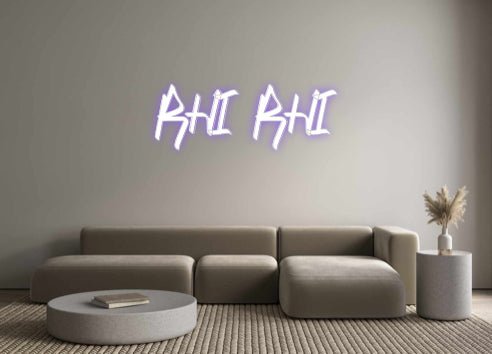 Custom Neon: Rhi Rhi - Get Lit LED Lighting Store
