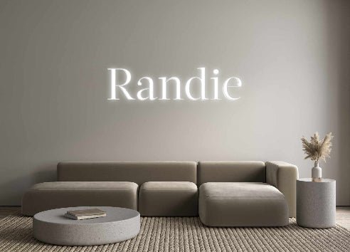 Custom Neon: Randie - Get Lit LED Lighting Store
