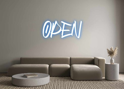 Custom Neon: OPEN - Get Lit LED Lighting Store