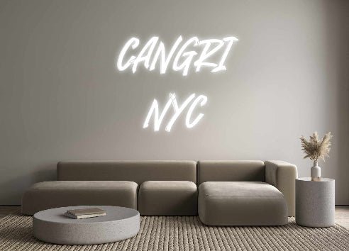 Custom Neon: CANGRI NYC - Get Lit LED Lighting Store